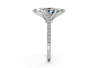 Irisia Pave 1.8mm Enagaement Ring