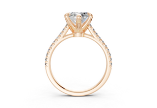 Irisia Pave 1.8mm Enagaement Ring