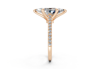 Irisia Pave 1.8mm Enagaement Ring