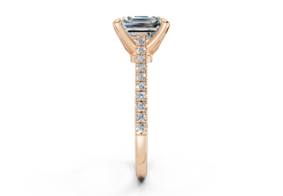 Irisia Pave 1.8mm Enagaement Ring