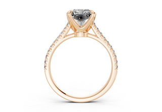 Irisia Pave 1.8mm Enagaement Ring