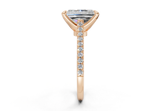 Irisia Pave 1.8mm Enagaement Ring