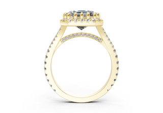 Bluebell Pave 1.9mm Enagaement Ring