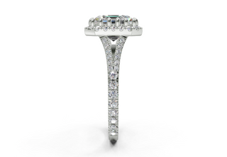 Bluebell Pave 1.9mm Enagaement Ring