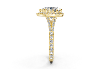 Bluebell Pave 1.9mm Enagaement Ring