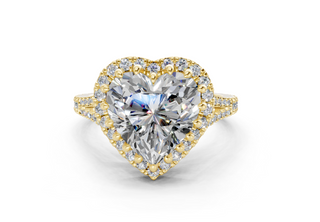 Bluebell Pave 1.9mm Enagaement Ring