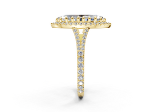 Bluebell Pave 1.9mm Enagaement Ring