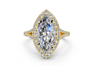 Bluebell Pave 1.9mm Enagaement Ring