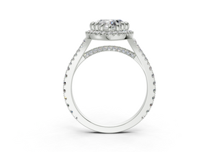 Bluebell Pave 1.9mm Enagaement Ring
