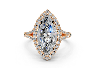 Bluebell Pave 1.9mm Enagaement Ring