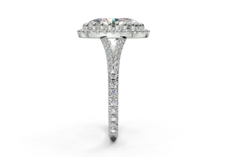 Bluebell Pave 1.9mm Enagaement Ring