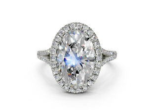 Bluebell Pave 1.9mm Enagaement Ring