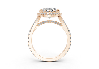 Bluebell Pave 1.9mm Enagaement Ring
