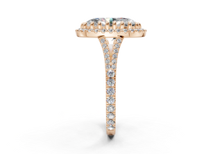 Bluebell Pave 1.9mm Enagaement Ring