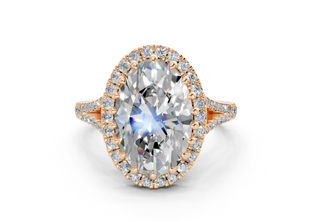 Bluebell Pave 1.9mm Enagaement Ring