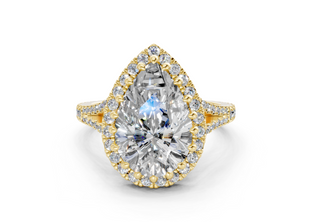 Bluebell Pave 1.9mm Enagaement Ring