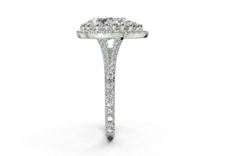 Bluebell Pave 1.9mm Enagaement Ring