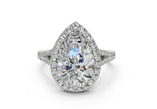 Bluebell Pave 1.9mm Enagaement Ring