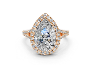 Bluebell Pave 1.9mm Enagaement Ring