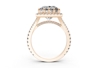 Bluebell Pave 1.9mm Enagaement Ring