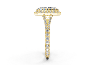 Bluebell Pave 1.9mm Enagaement Ring