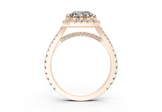 Bluebell Pave 1.9mm Enagaement Ring