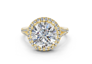 Bluebell Pave 1.9mm Enagaement Ring