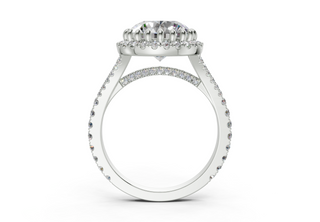 Bluebell Pave 1.9mm Enagaement Ring