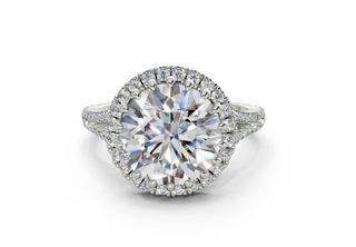 Bluebell Pave 1.9mm Enagaement Ring