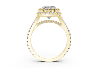 Bluebell Pave 1.9mm Enagaement Ring