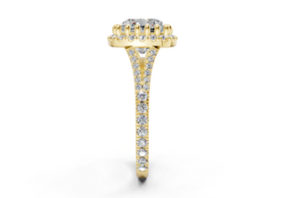 Bluebell Pave 1.9mm Enagaement Ring