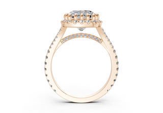 Bluebell Pave 1.9mm Enagaement Ring