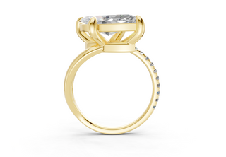 Zurich Pave 1.8mm Enagaement Ring