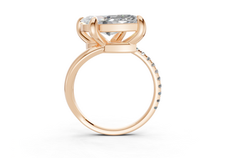 Zurich Pave 1.8mm Enagaement Ring