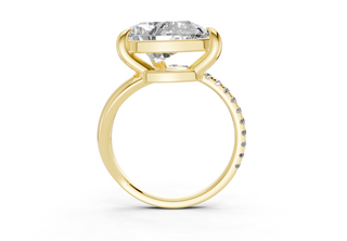 Zurich Pave 1.8mm Enagaement Ring