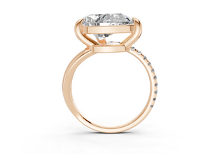Zurich Pave 1.8mm Enagaement Ring