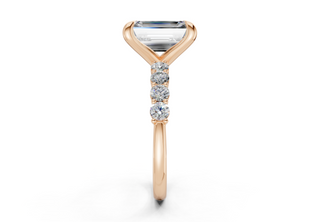 Linora Accent 2mm Enagaement Ring