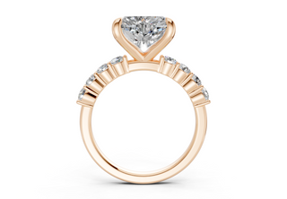 Linora Accent 2mm Enagaement Ring