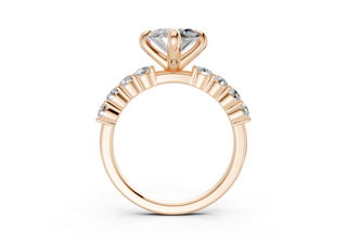 Linora Accent 2mm Enagaement Ring