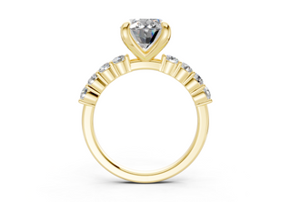 Linora Accent 2mm Enagaement Ring