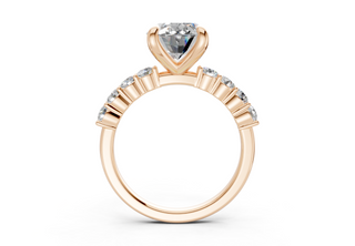 Linora Accent 2mm Enagaement Ring