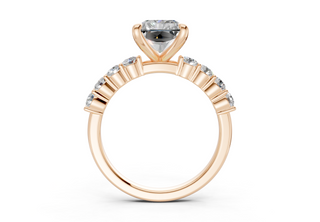 Linora Accent 2mm Enagaement Ring