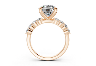 Linora Accent 2mm Enagaement Ring