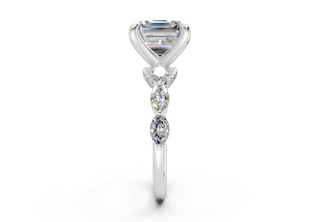 Celina Accent 2mm Enagaement Ring