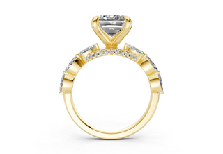 Celina Accent 2mm Enagaement Ring