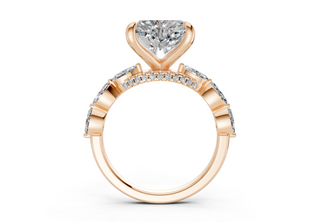 Celina Accent 2mm Enagaement Ring