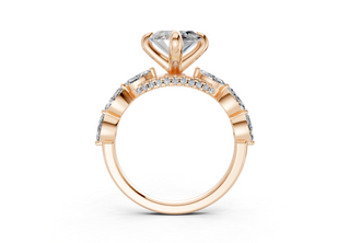Celina Accent 2mm Enagaement Ring