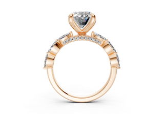 Celina Accent 2mm Enagaement Ring
