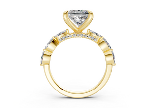 Celina Accent 2mm Enagaement Ring