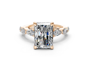 Celina Accent 2mm Enagaement Ring